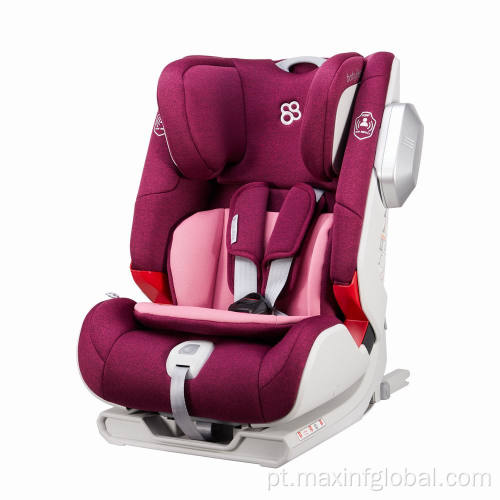 Grupo 1+2+3 assento de carro protetor infantil com isofix